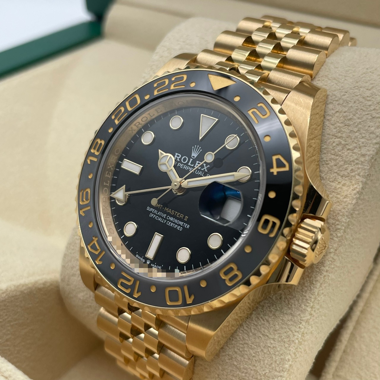 ����å��� GMT�ޥ�����II 126718GRNR ��������������� ����ӥ꡼�֥쥹��å� �֥�å� 40mm