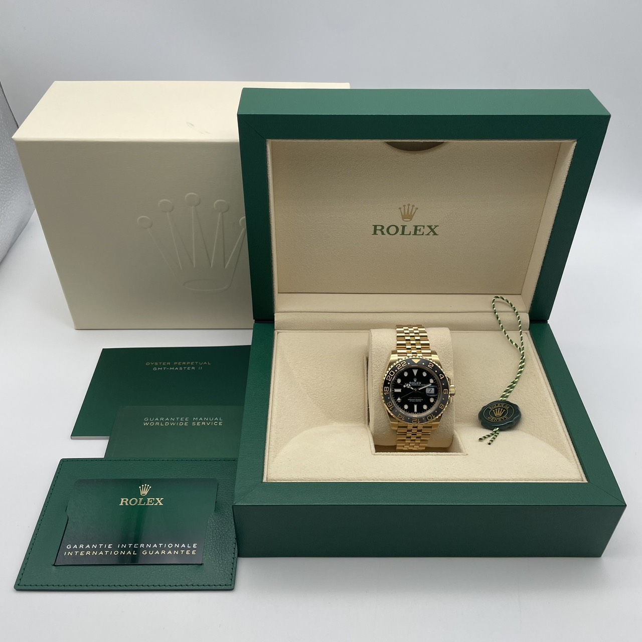 ����å��� GMT�ޥ�����II 126718GRNR ��������������� ����ӥ꡼�֥쥹��å� �֥�å� 40mm