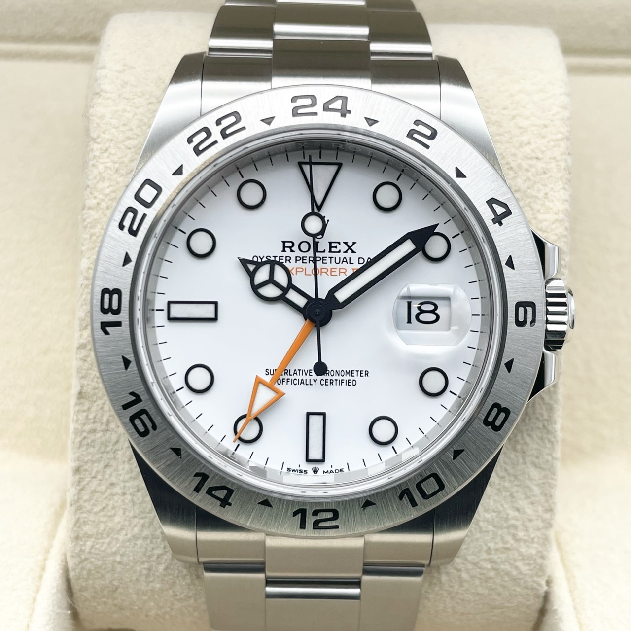 ����å��� �������ץ����顼II 226570 �ۥ磻�� 42mm