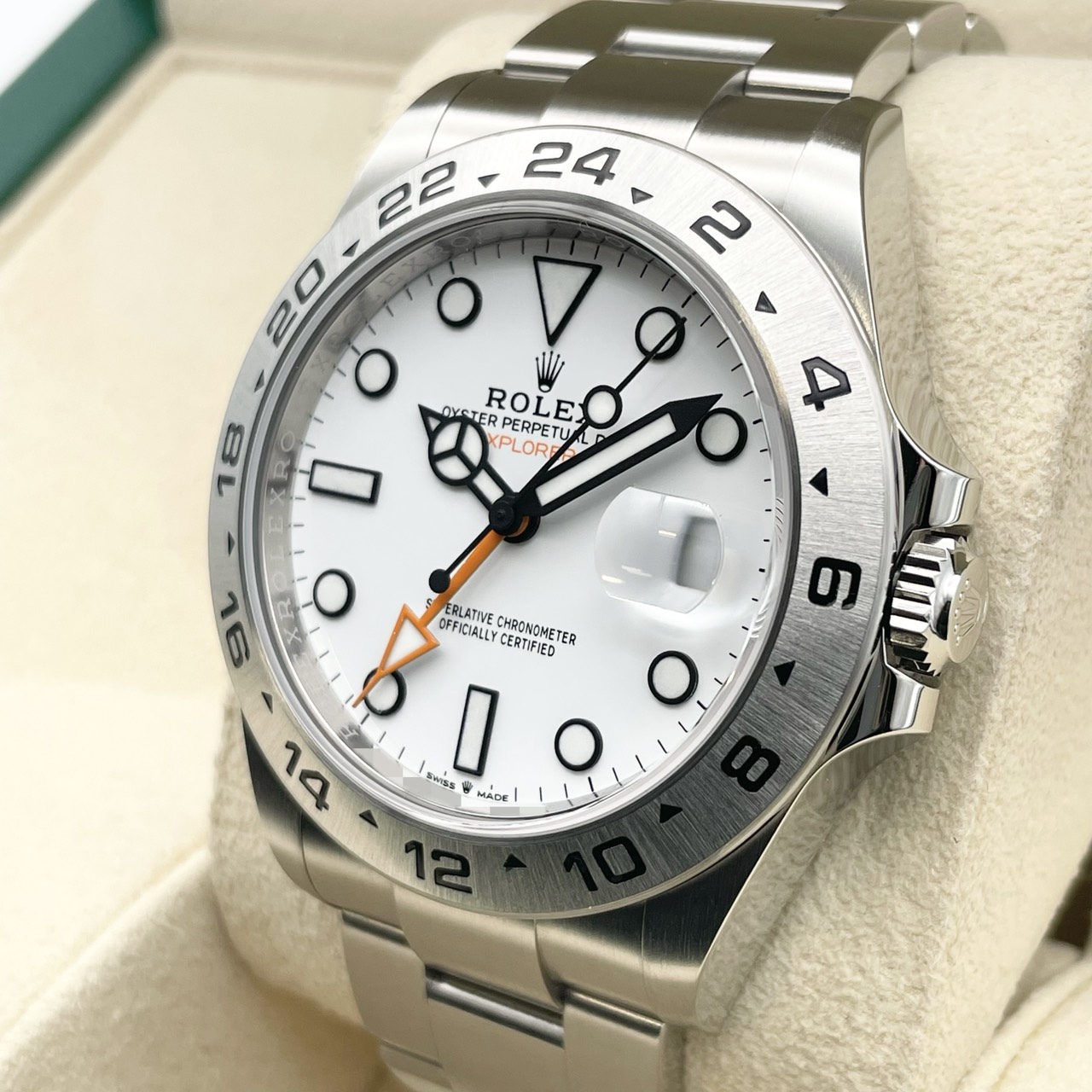 ����å��� �������ץ����顼II 226570 �ۥ磻�� 42mm