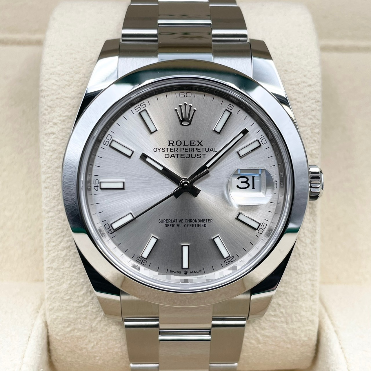 ����å��� �ǥ��ȥ��㥹�� 126300 ����С� 41mm