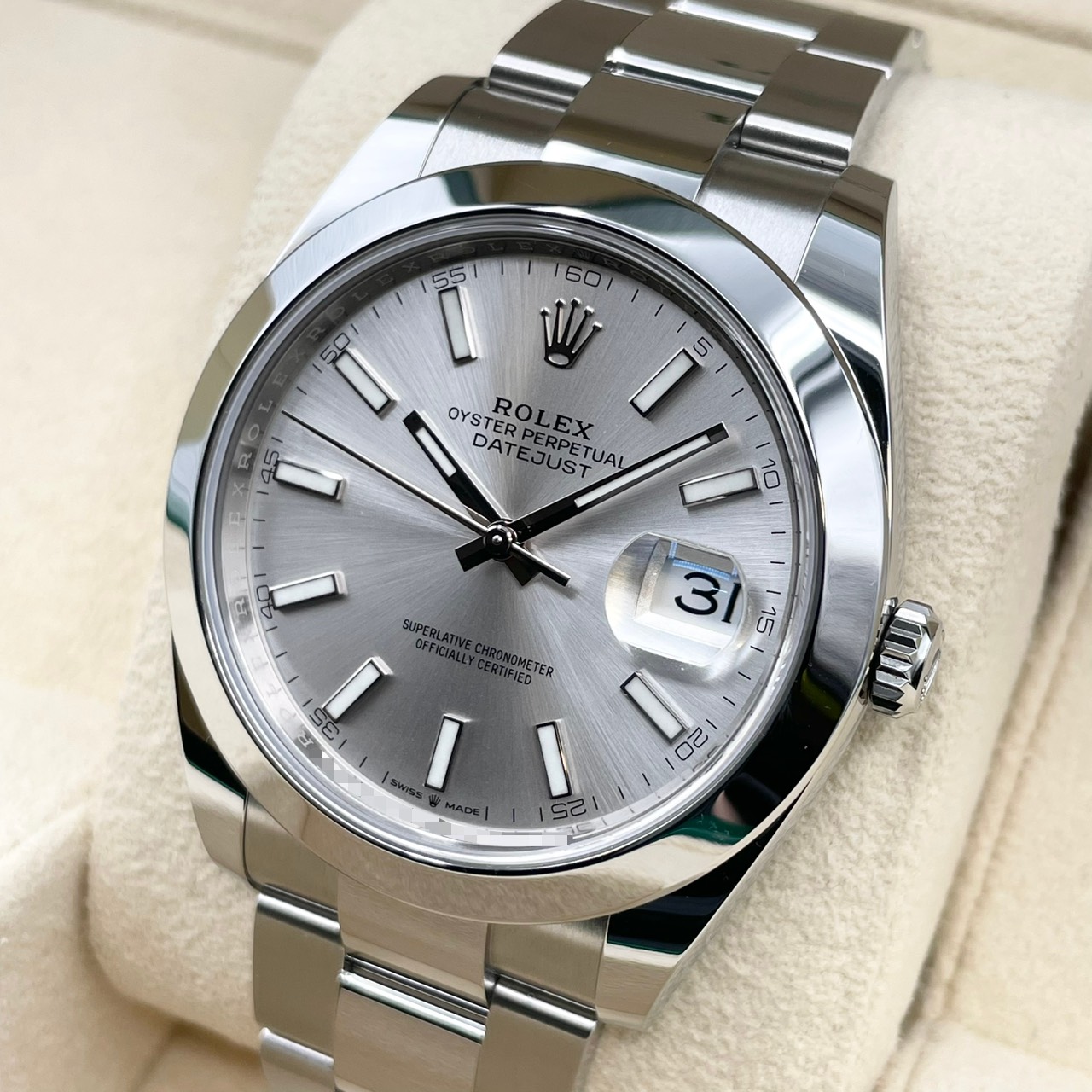 ����å��� �ǥ��ȥ��㥹�� 126300 ����С� 41mm