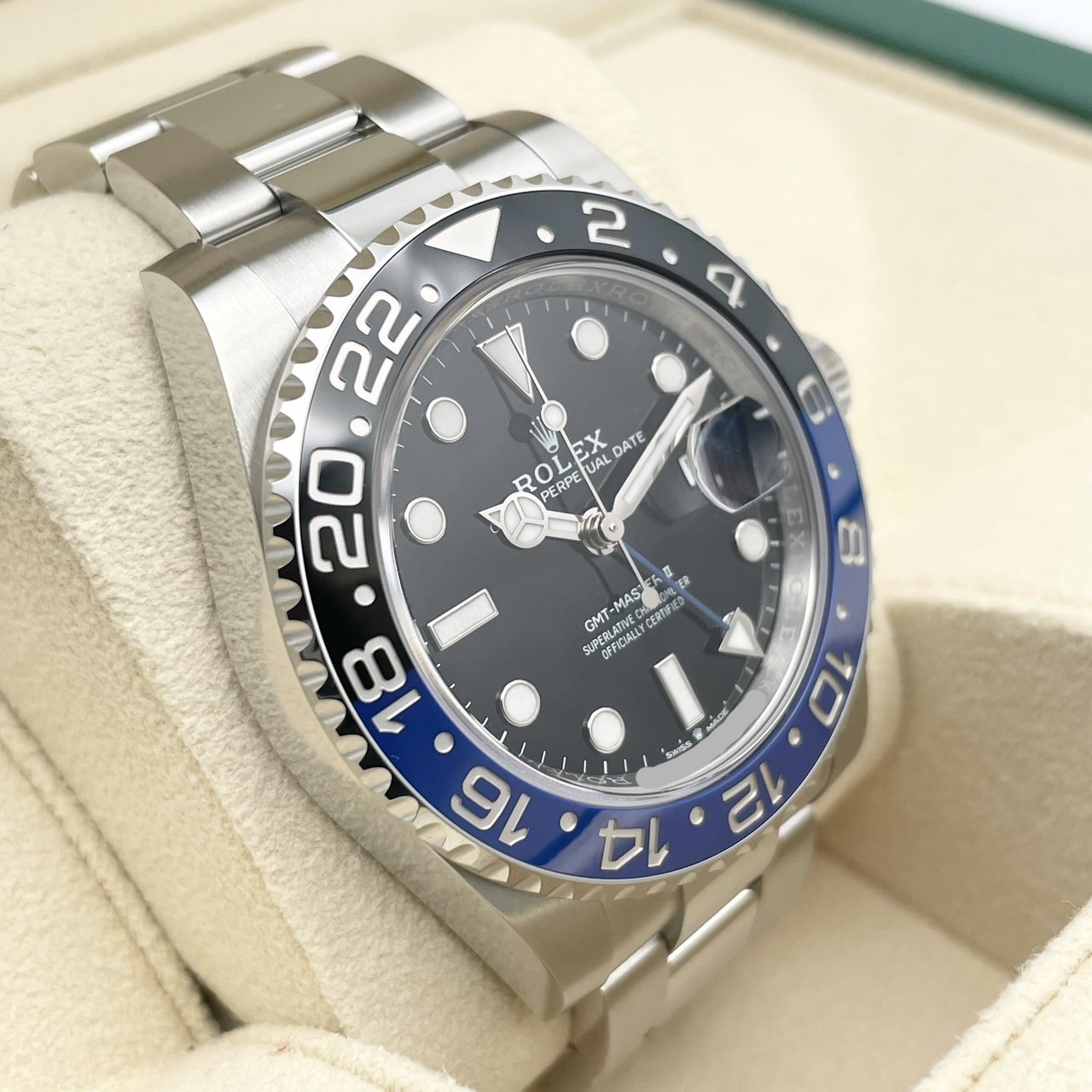 å GMTޥII 126710BLNR ֥쥹å ֥å Хåȥޥ 40mm