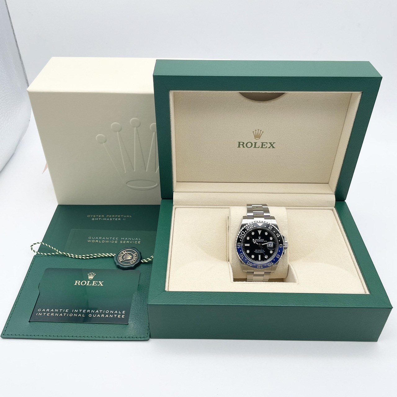 å GMTޥII 126710BLNR ֥쥹å ֥å Хåȥޥ 40mm