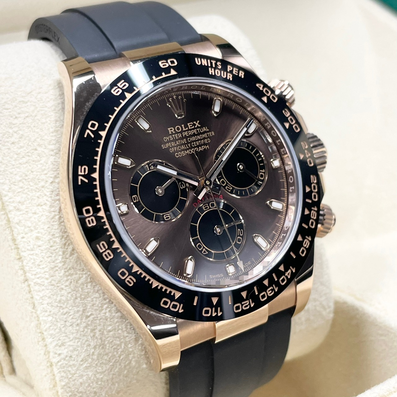 ����å��� �ǥ��ȥ� 116515LN ���祳�졼�ȡ��֥�å� ���С�������������� 40mm