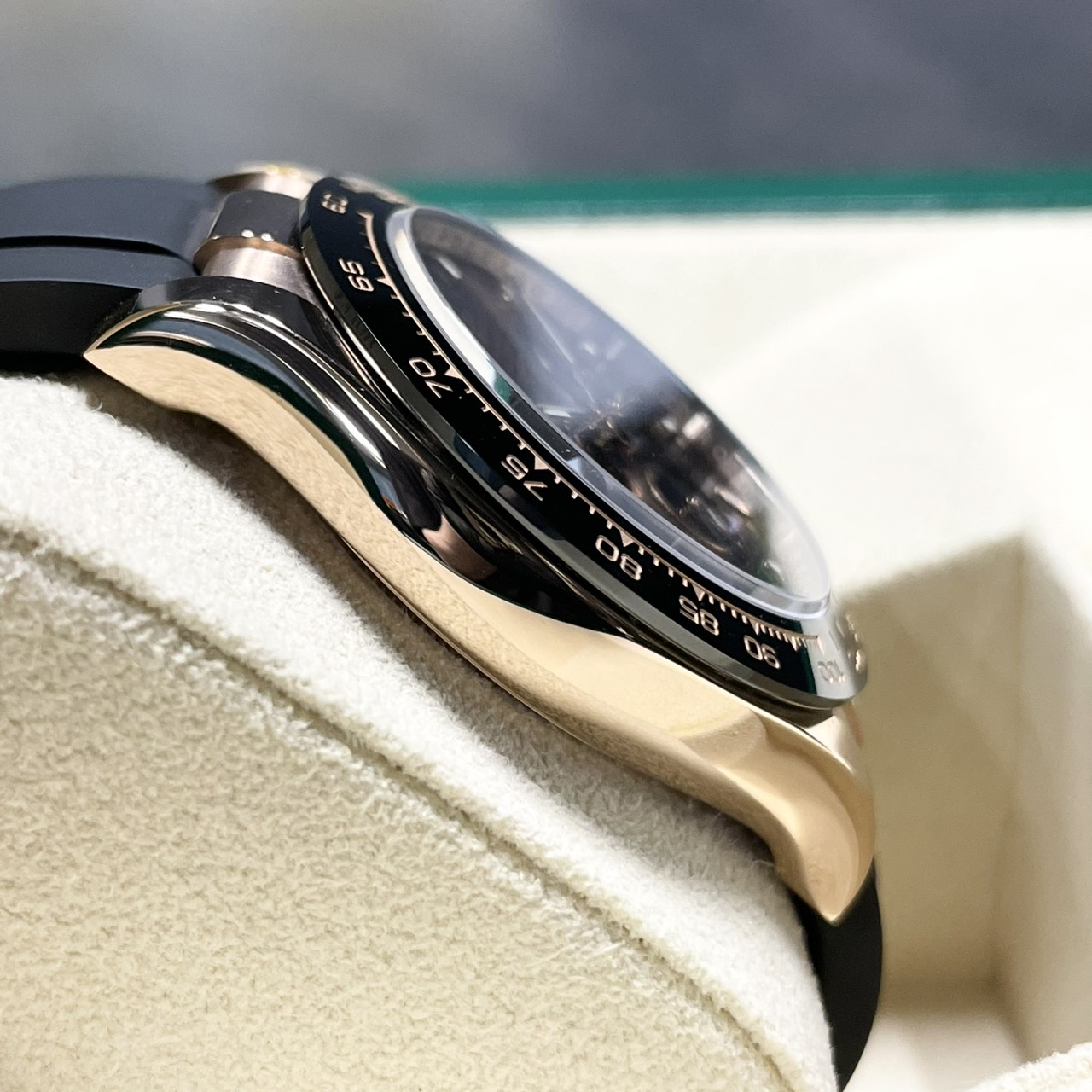 ����å��� �ǥ��ȥ� 116515LN ���祳�졼�ȡ��֥�å� ���С�������������� 40mm