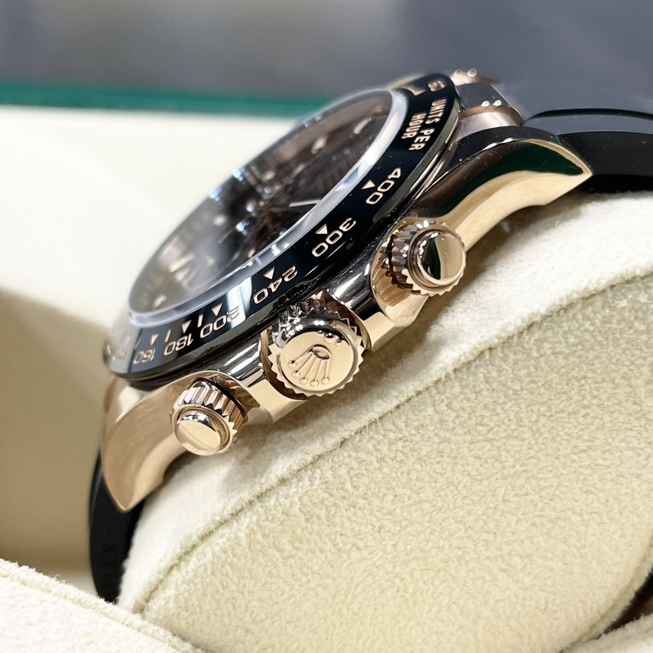 ����å��� �ǥ��ȥ� 116515LN ���祳�졼�ȡ��֥�å� ���С�������������� 40mm