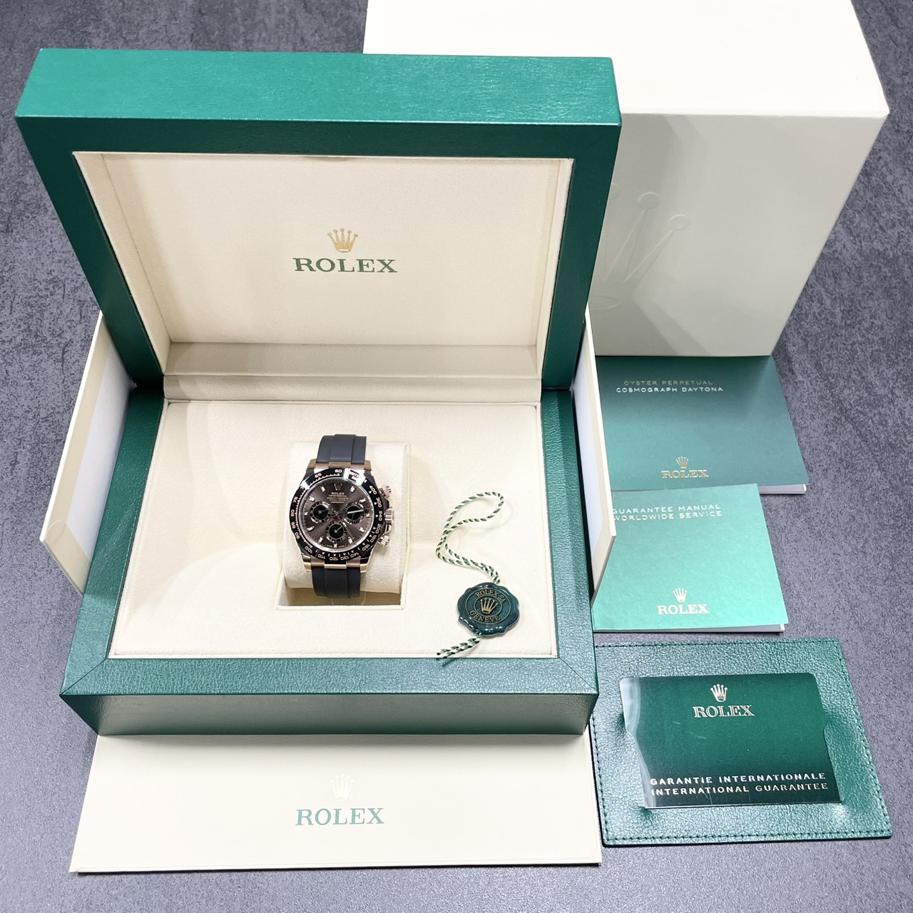 ����å��� �ǥ��ȥ� 116515LN ���祳�졼�ȡ��֥�å� ���С�������������� 40mm