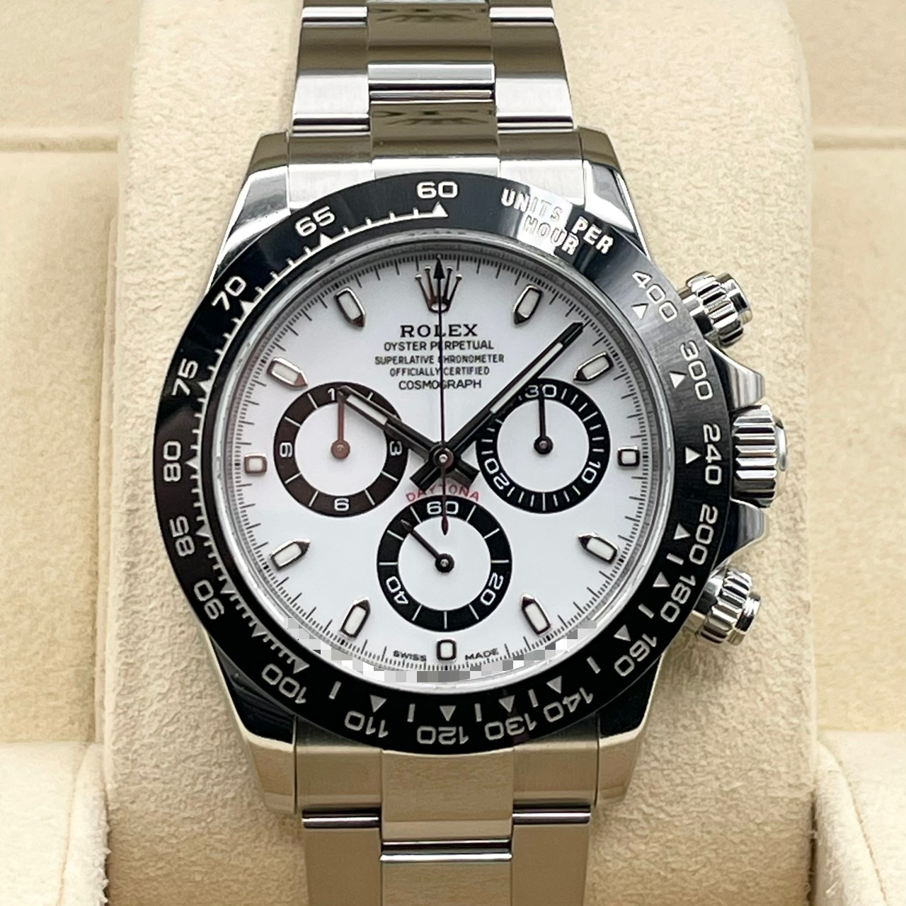 ����å��� �ǥ��ȥ� 116500LN ���ƥ�쥹�������� �ۥ磻�� 40mm