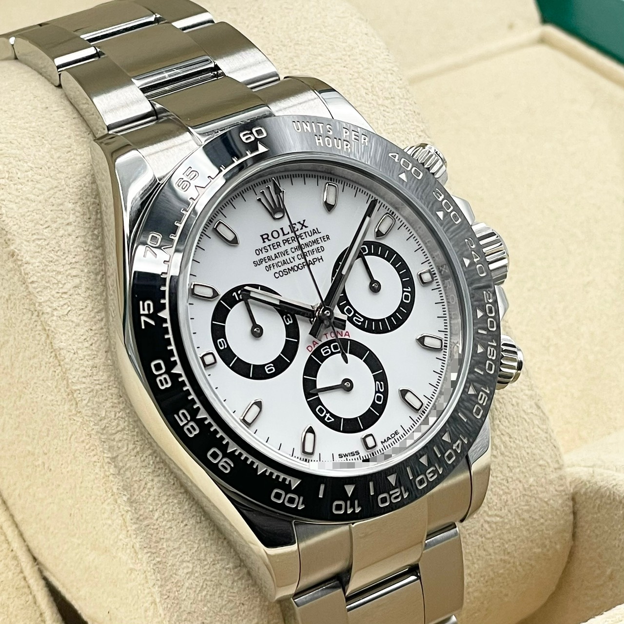 ����å��� �ǥ��ȥ� 116500LN ���ƥ�쥹�������� �ۥ磻�� 40mm