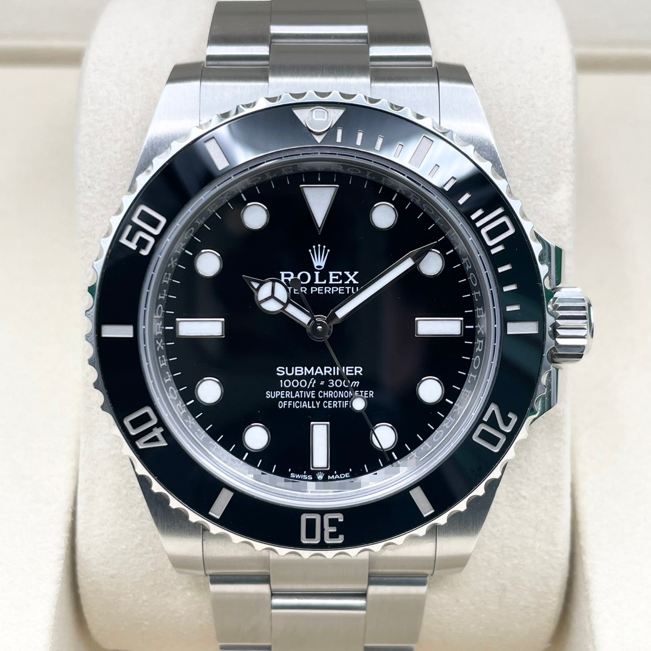 ����å��� ���֥ޥ꡼�� �Υ�ǥ��� 124060 �֥�å� ���ƥ�쥹�������� 41mm