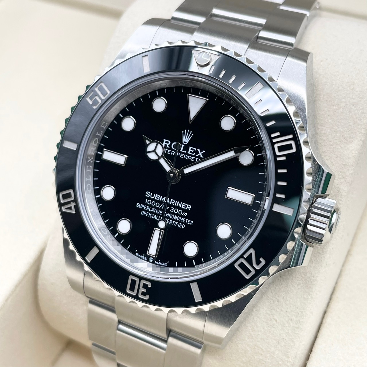 ����å��� ���֥ޥ꡼�� �Υ�ǥ��� 124060 �֥�å� ���ƥ�쥹�������� 41mm