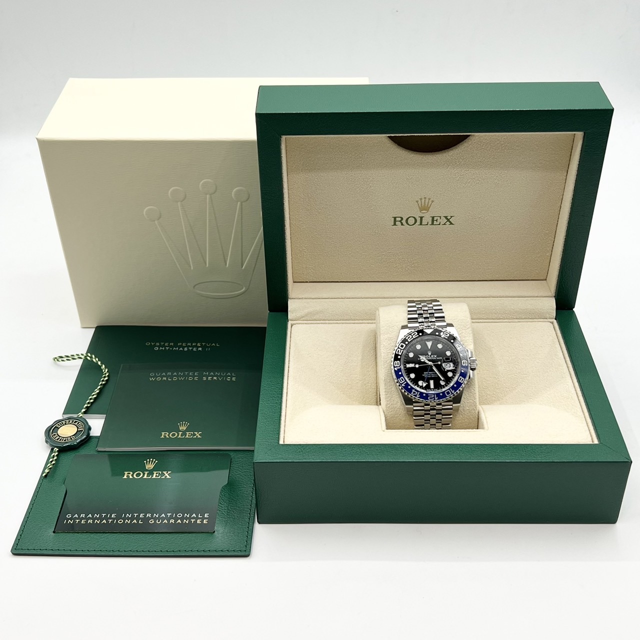 ����å��� GMT�ޥ�����II 126710BLNR �Хåȥޥ� 40mm ���ƥ�쥹�������� ����ӥ꡼�֥쥹��å�