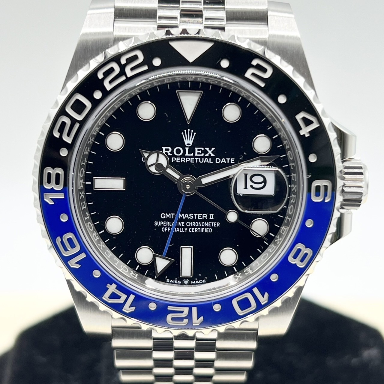 ����å��� GMT�ޥ�����II 126710BLNR �Хåȥޥ� 40mm ���ƥ�쥹�������� ����ӥ꡼�֥쥹��å�