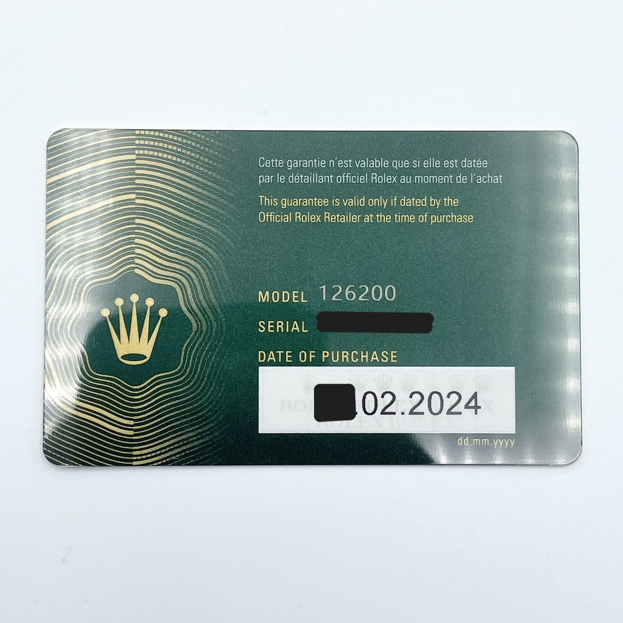 ����å��� �ǥ��ȥ��㥹�� 126200  ����ӥ꡼�֥쥹��åȡ��֥롼��36mm