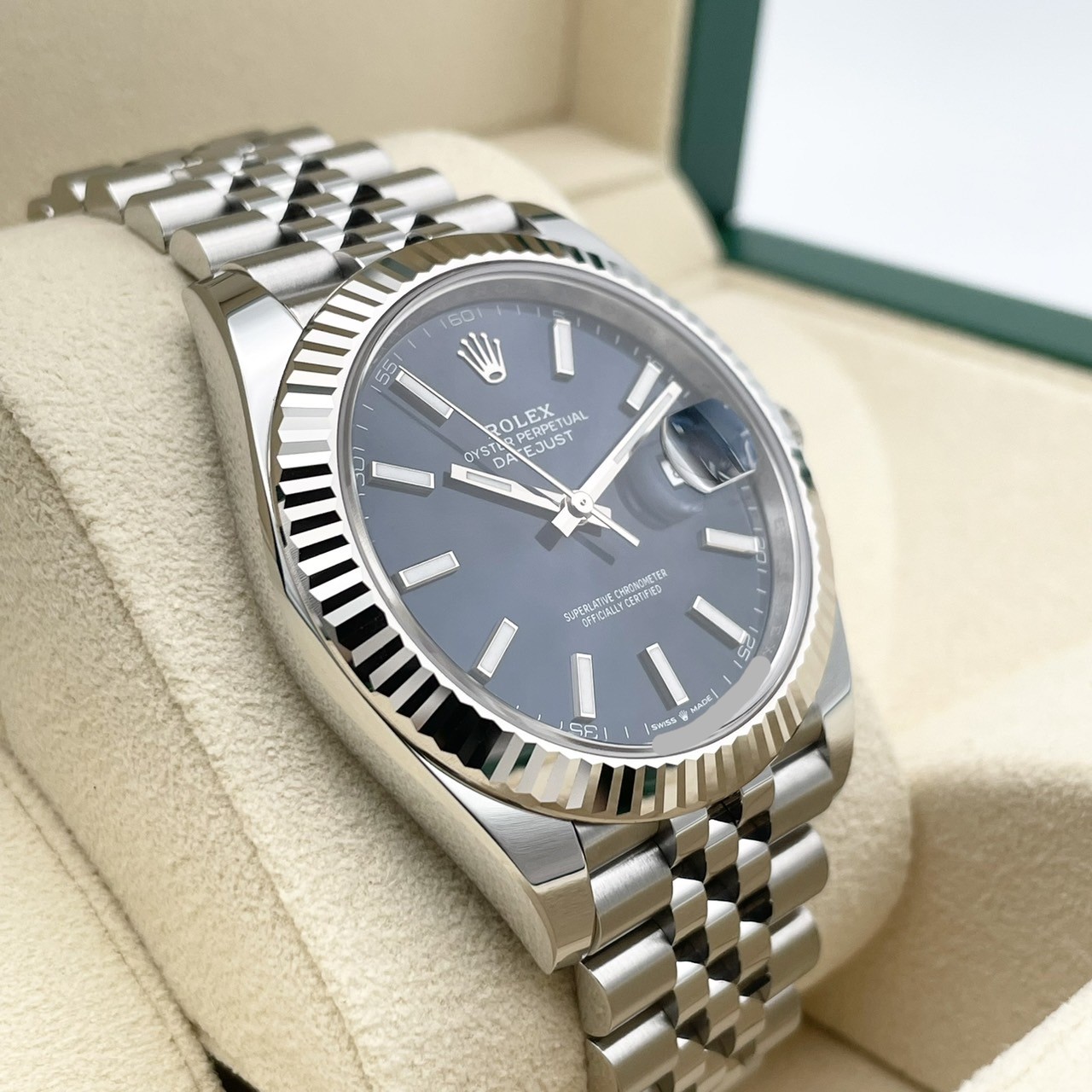 ����å��� �ǥ��ȥ��㥹�� 126334 �֥饤�ȥ֥롼 41mm