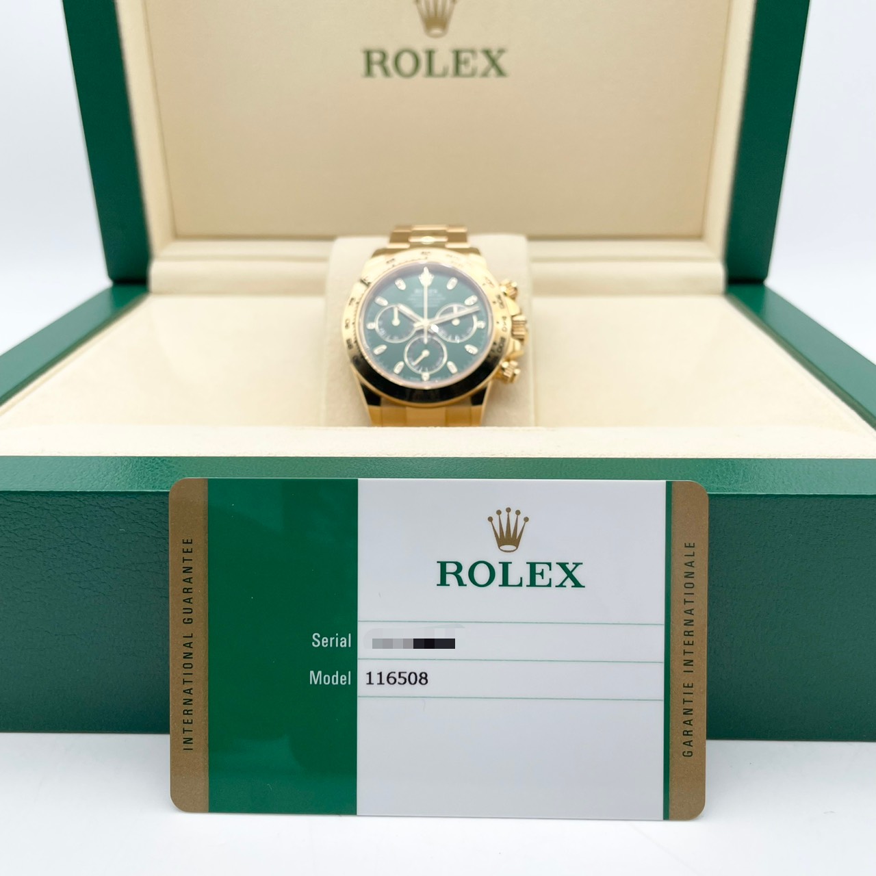 ジョイコン 新品未使用 トケマー:【現金特価】ロレックス デイトナ 116508 黒×金目文字