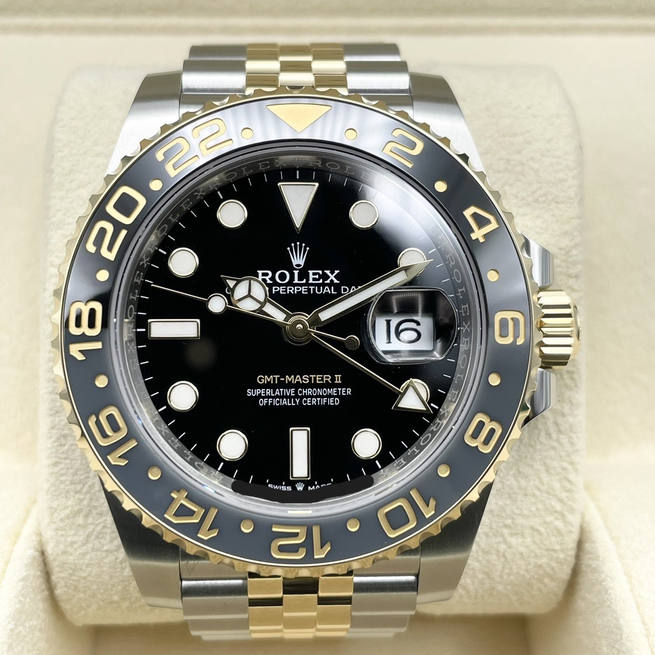 ����å��� GMT�ޥ�����II 126713GRNR �֥�å� 40mm