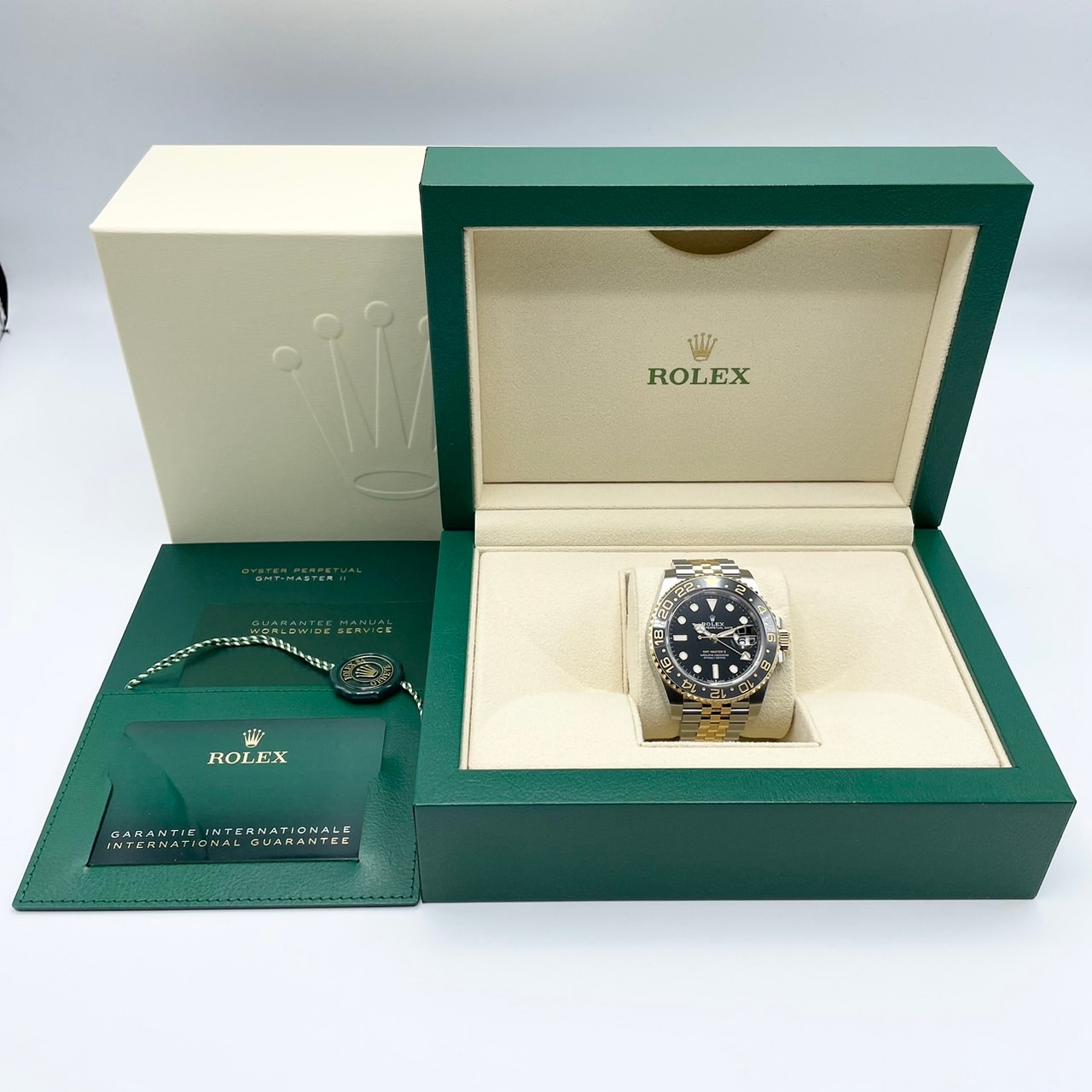 ����å��� GMT�ޥ�����II 126713GRNR �֥�å� 40mm