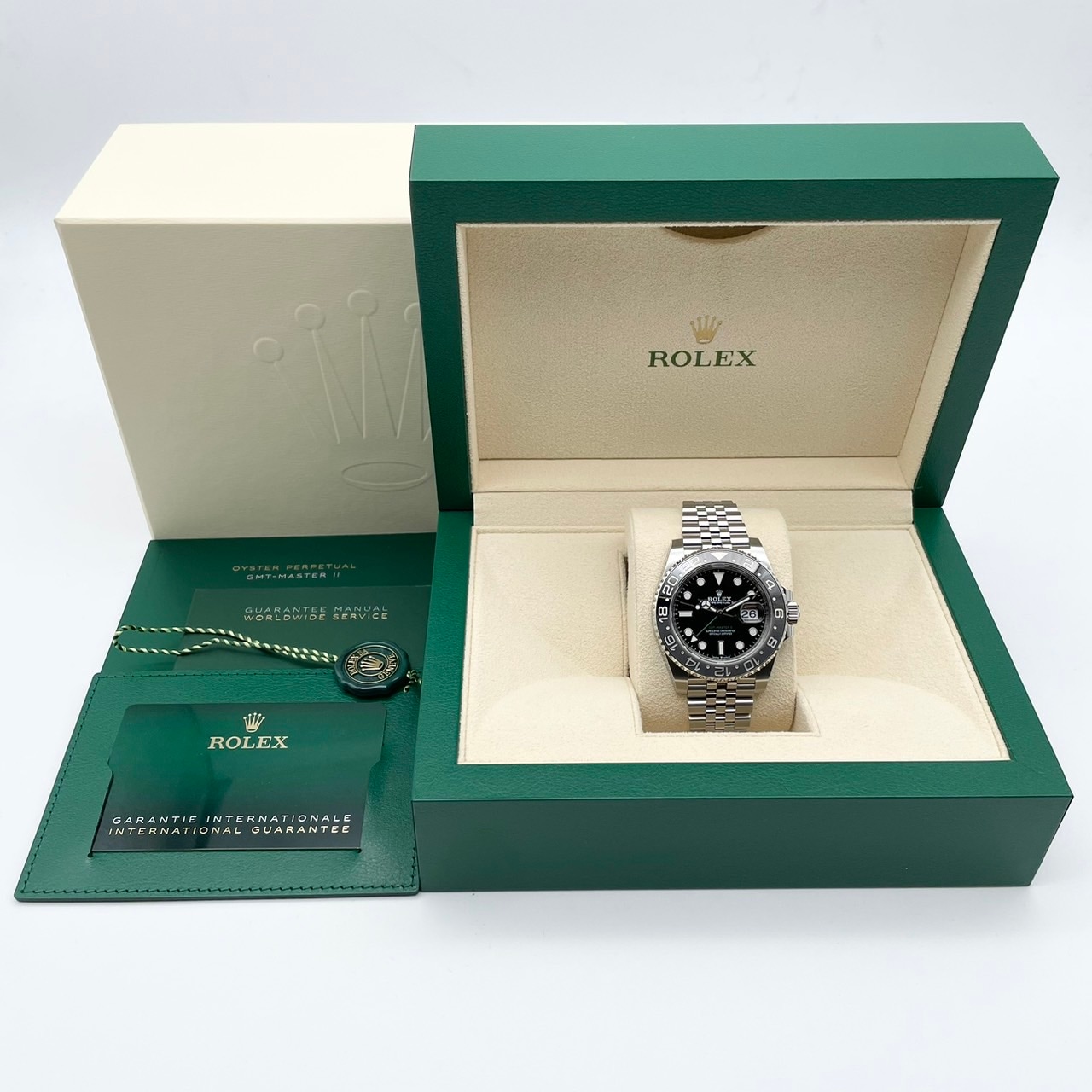 2024年新作！！】ロレックス GMTマスターII 126710GRNR ブラック 40mm