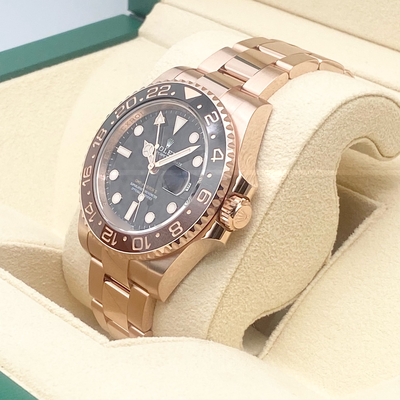 ����å��� GMT�ޥ�����II 126715CHNR �֥�å� 40mm