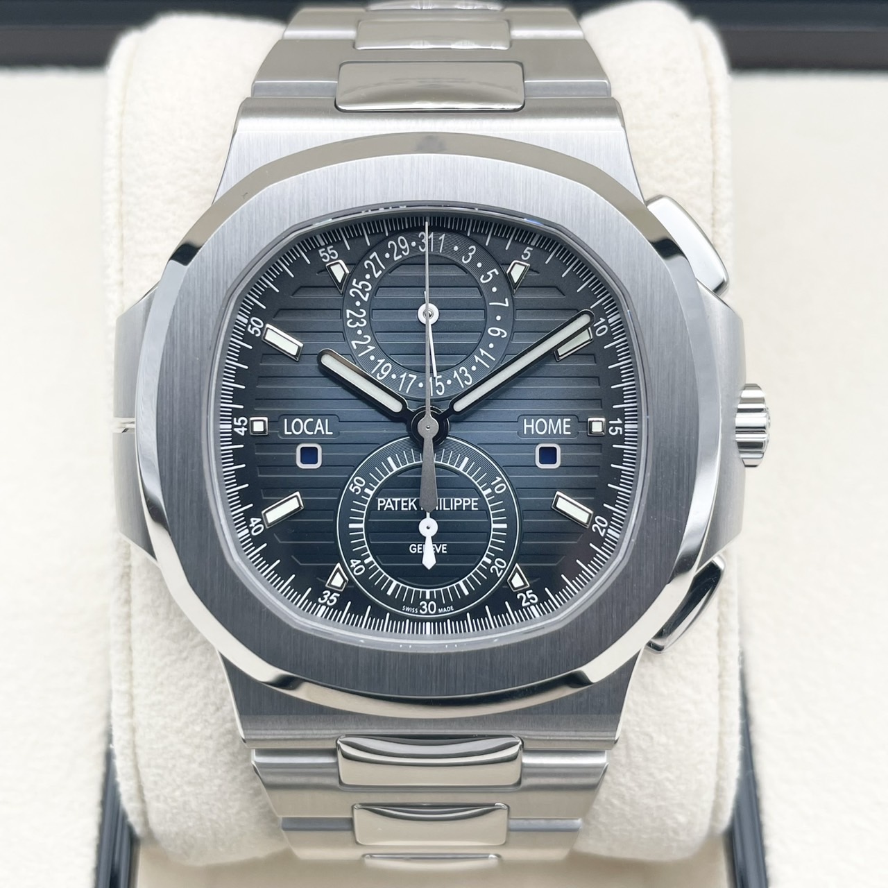 �ڿ��Хå�����͡����ۥѥƥå��ե���å� �Ρ����饹 5990/1A-011 �֥롼 40.5mm