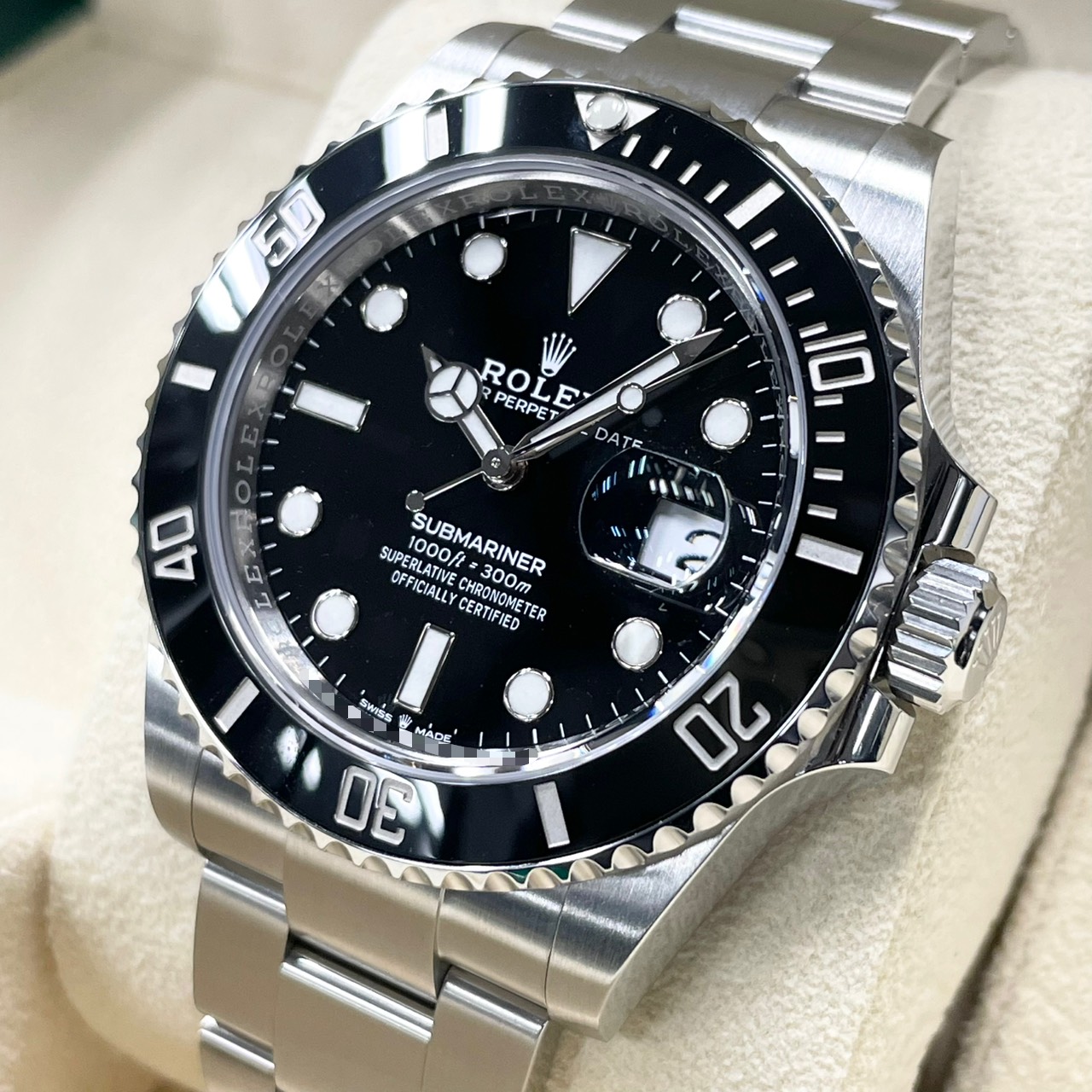 ����å��� ���֥ޥ꡼�ʡ��ǥ��� 126610LN �֥�å� 41mm