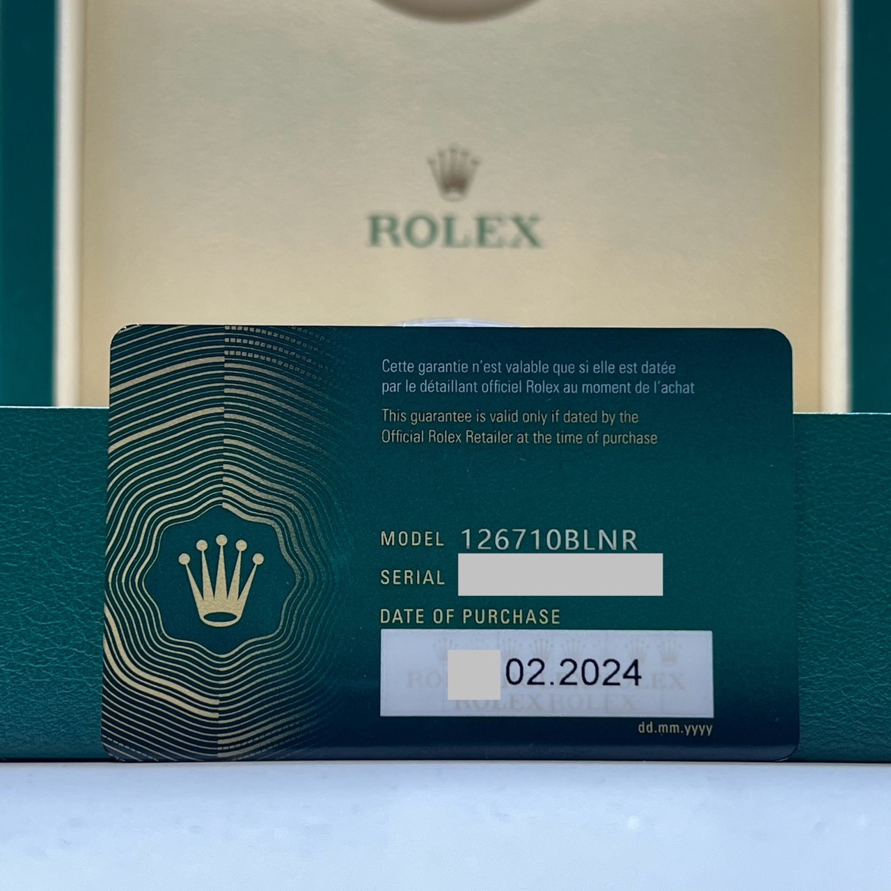 ����å��� GMT�ޥ�����II 126710BLNR ����ӥ꡼�֥쥹��å� �֥�å� �Хåȥޥ� 40mm