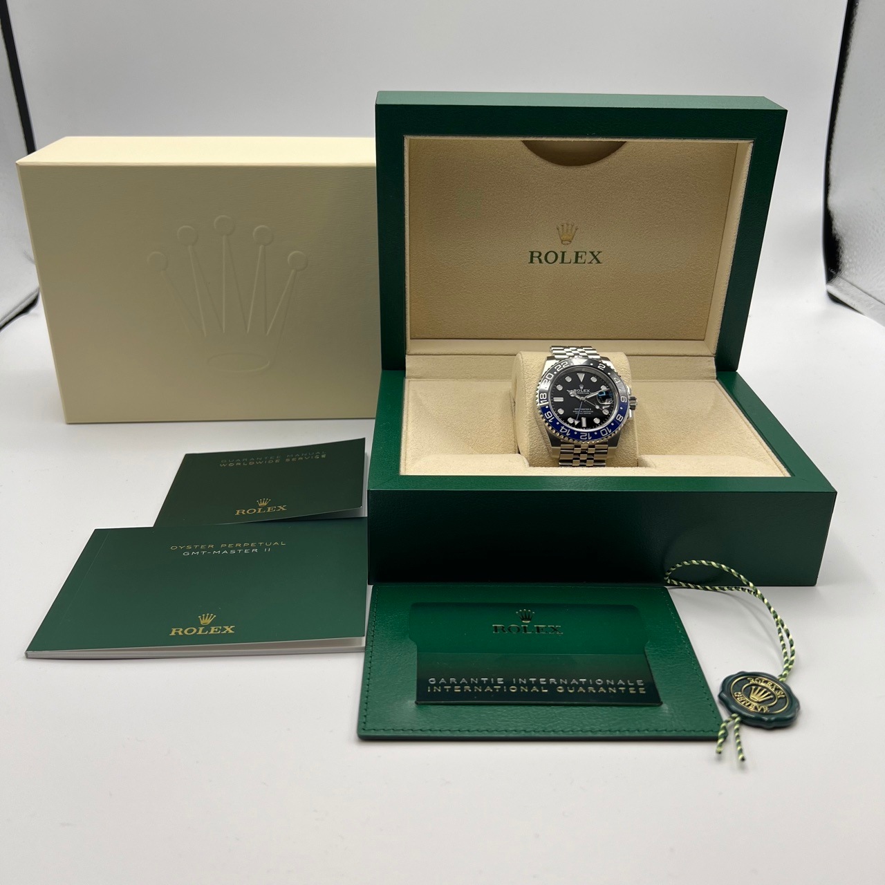 ����å��� GMT�ޥ�����II 126710BLNR ����ӥ꡼�֥쥹��å� �֥�å� �Хåȥޥ� 40mm