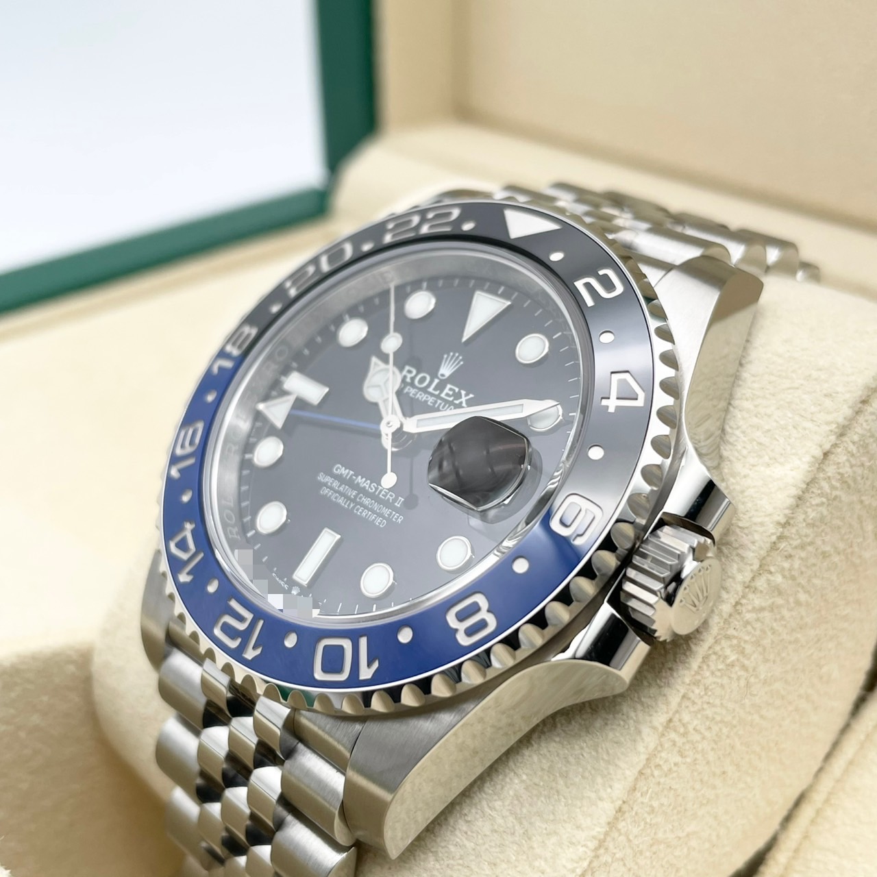 ��8/22�ޤǸ����ò��ۡڿ��������°���ۥ���å��� GMT�ޥ�����II 126710BLNR �Хåȥޥ� ����ӥ꡼�֥쥹 40mm