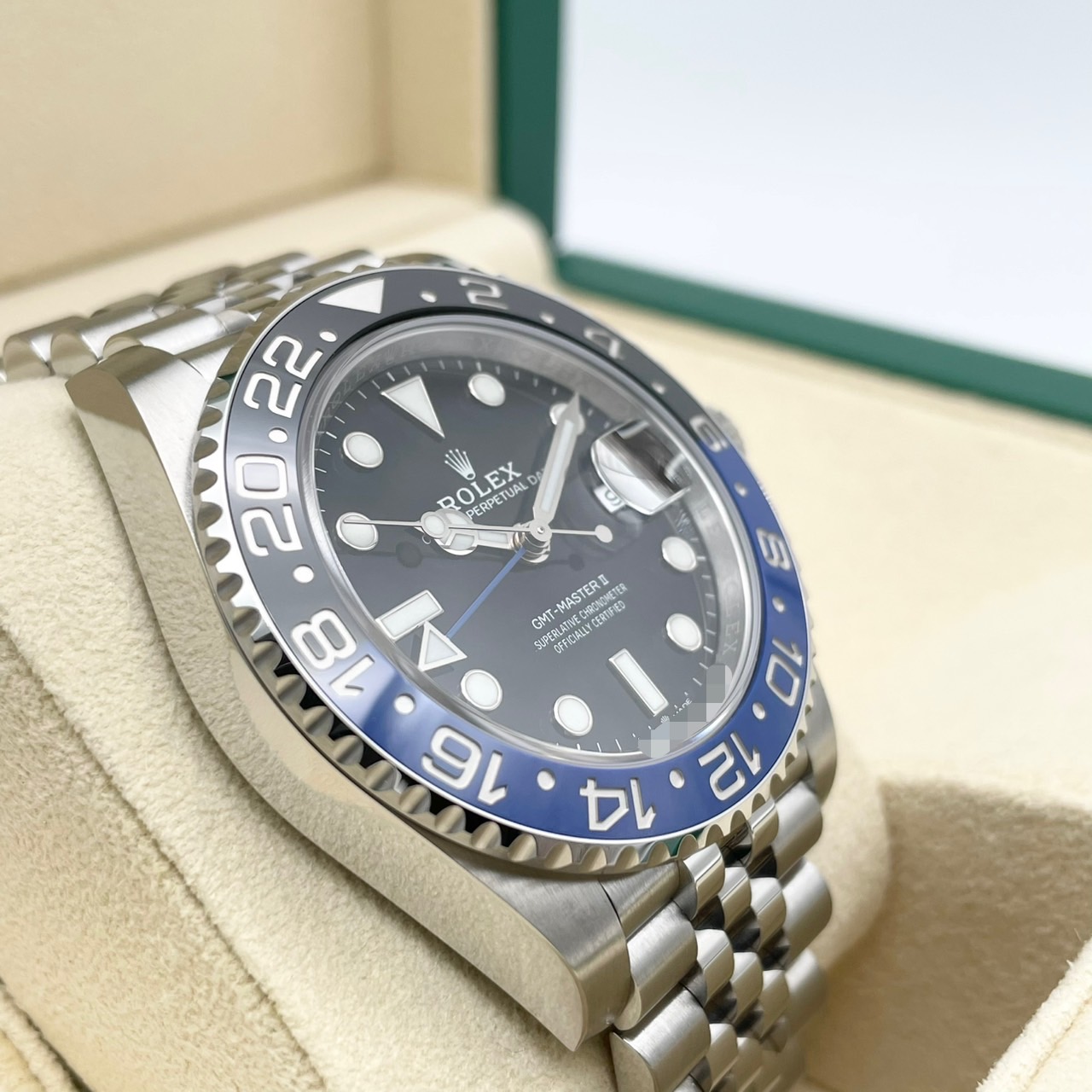 ��8/22�ޤǸ����ò��ۡڿ��������°���ۥ���å��� GMT�ޥ�����II 126710BLNR �Хåȥޥ� ����ӥ꡼�֥쥹 40mm