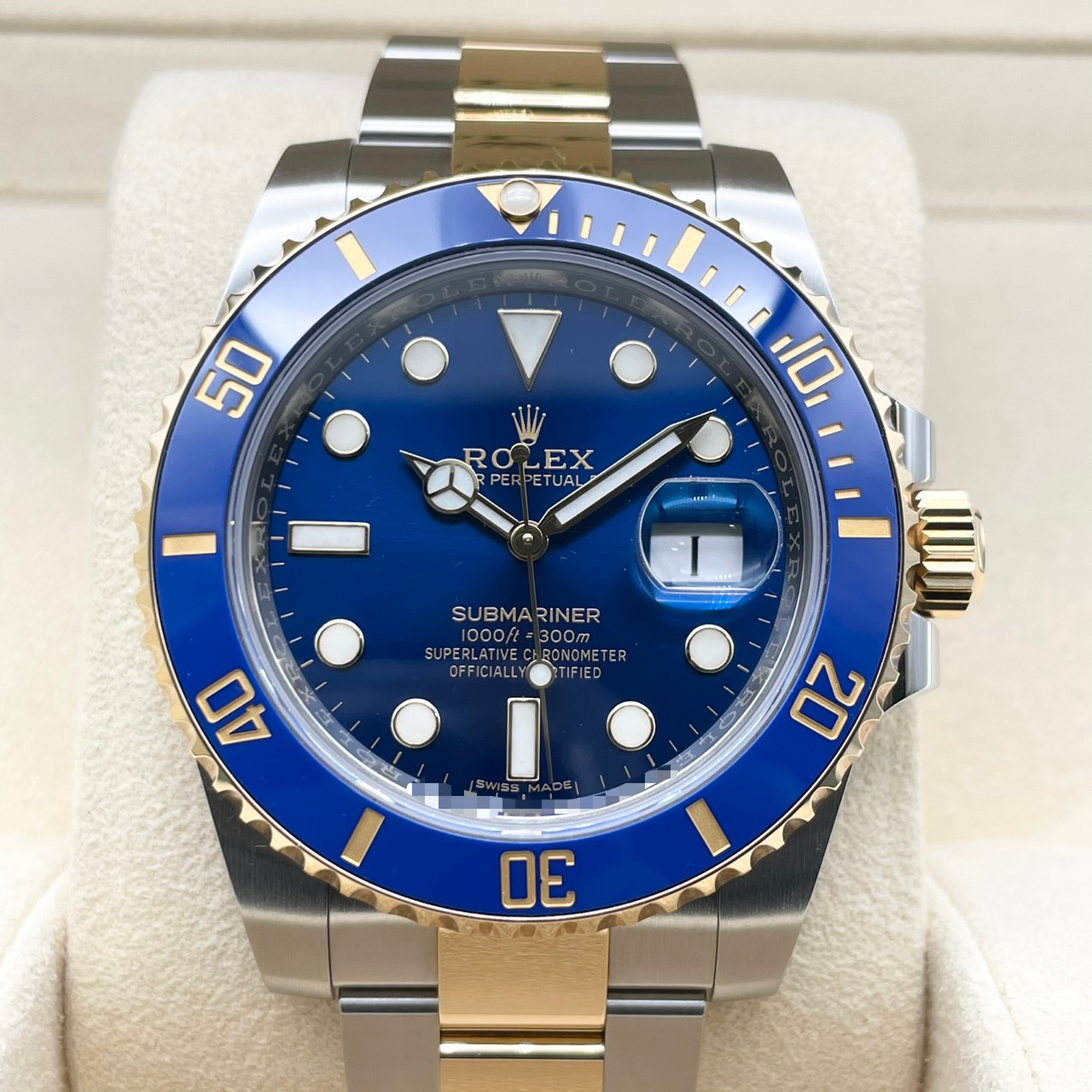 ����å��� ���֥ޥ꡼�ʡ��ǥ��� 116613LB �֥롼 40mm