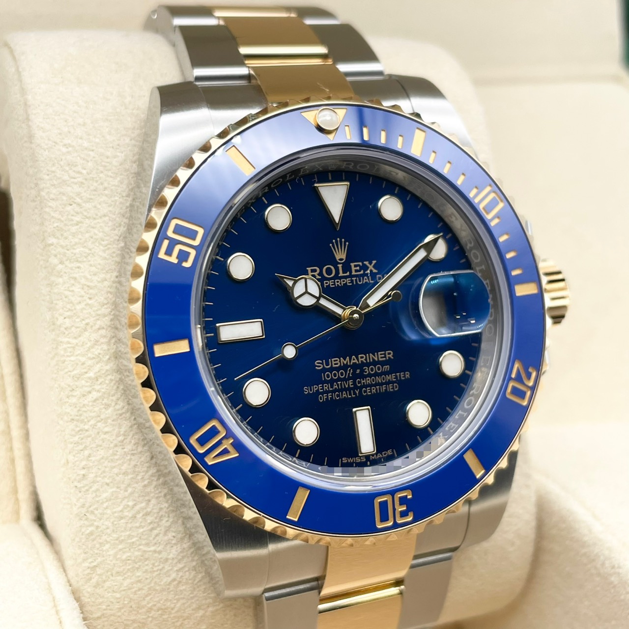 ����å��� ���֥ޥ꡼�ʡ��ǥ��� 116613LB �֥롼 40mm