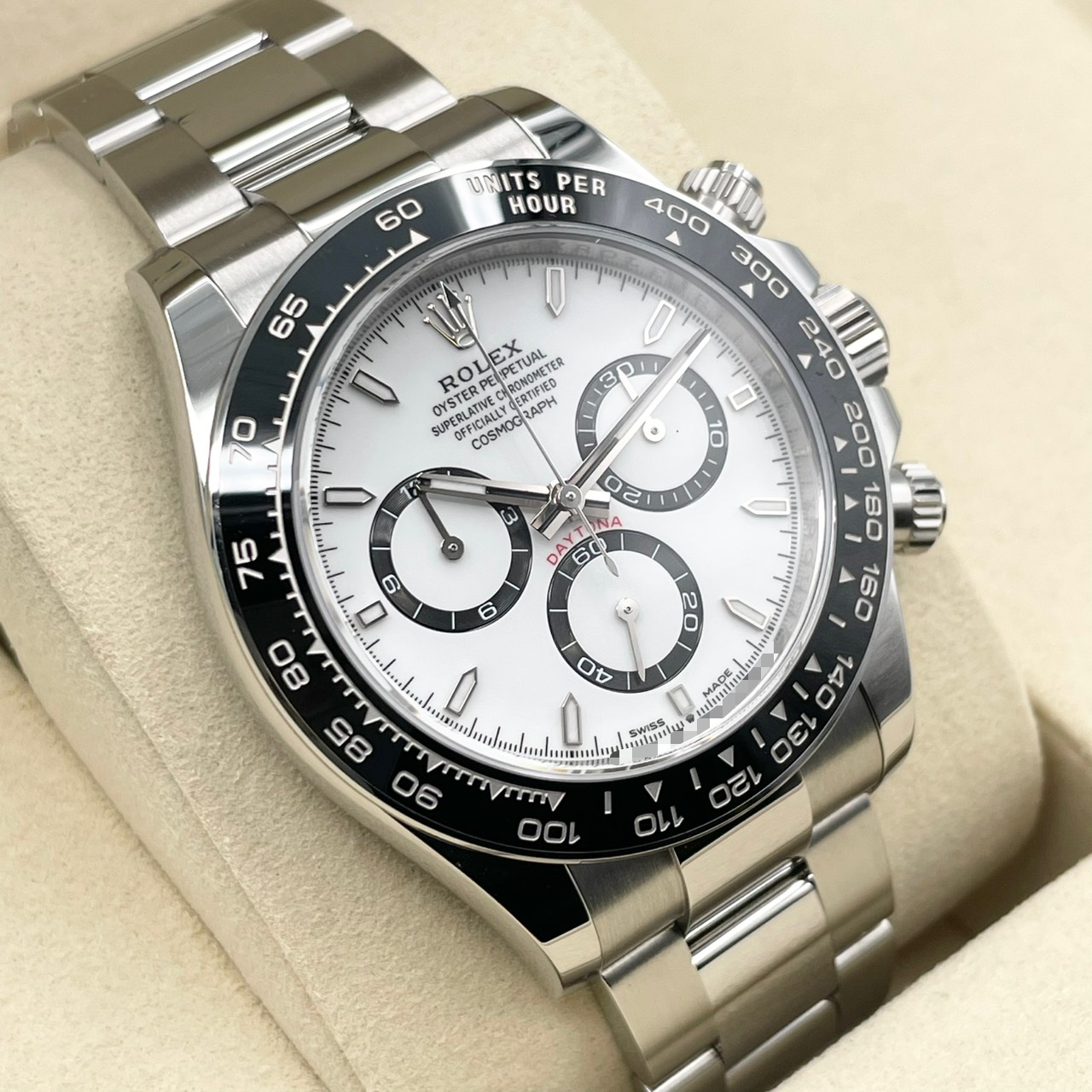 ���ݾڽ�����2026ǯ5��ۥ���å��� �ǥ��ȥ� 126500LN �ۥ磻�� ���ƥ�쥹�������� 40mm