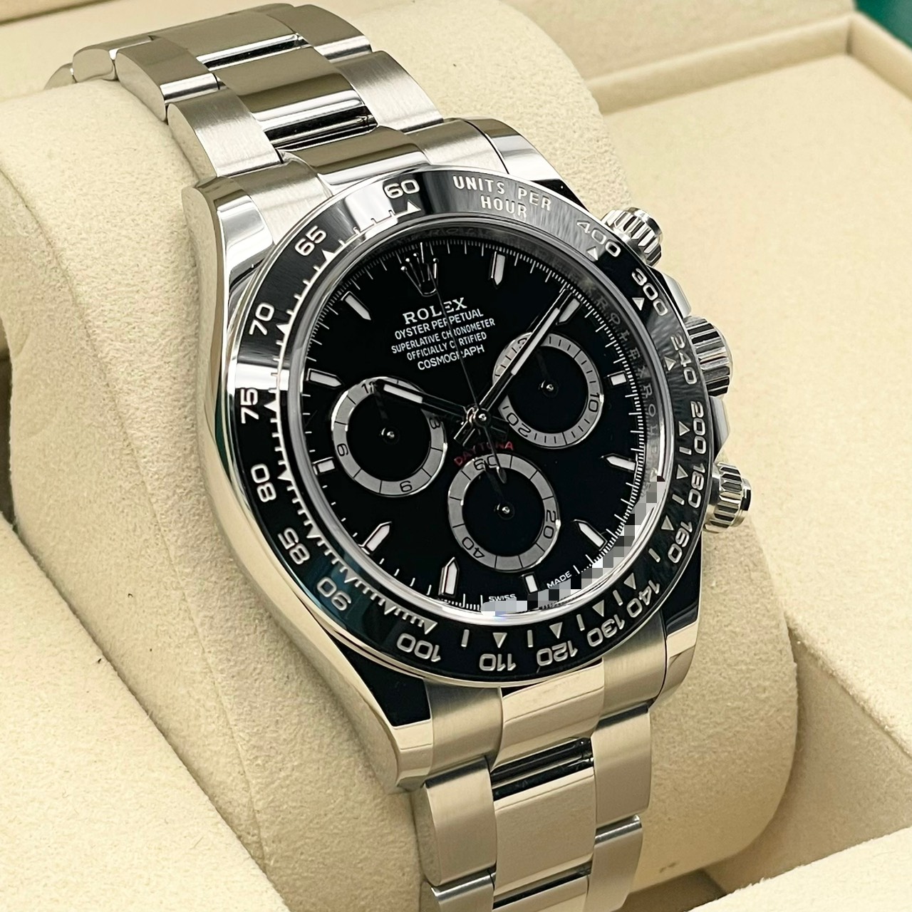 ��Ķ���ʡ��ۥ���å��� �ǥ��ȥ� 126500LN �֥�å� ���ƥ�쥹�������� �����������֥쥹 40mm