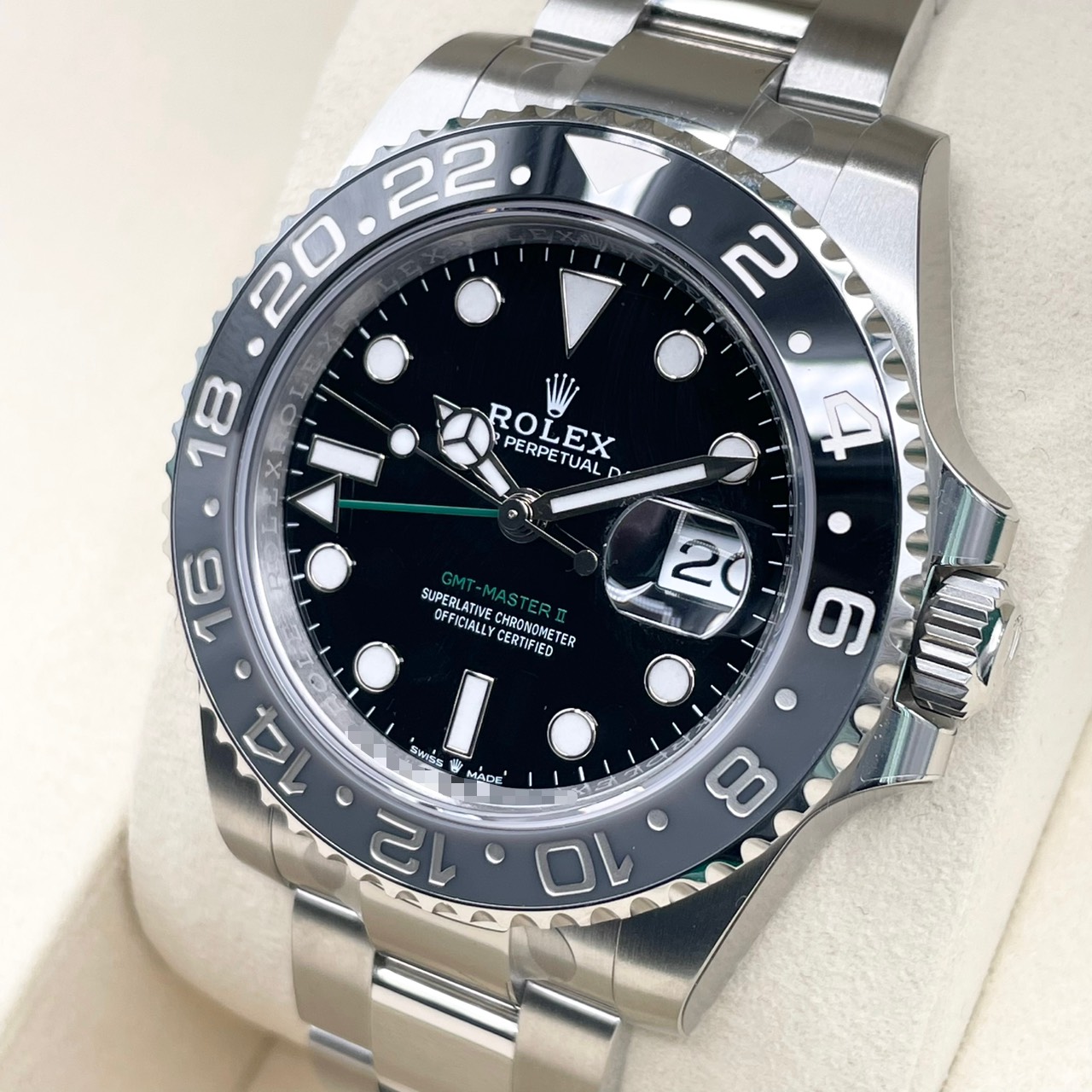 ���ݾڽ�����2026ǯ6��ۥ���å��� GMT�ޥ�����II 126710GRNR �֥�å� �����������֥쥹 40mm