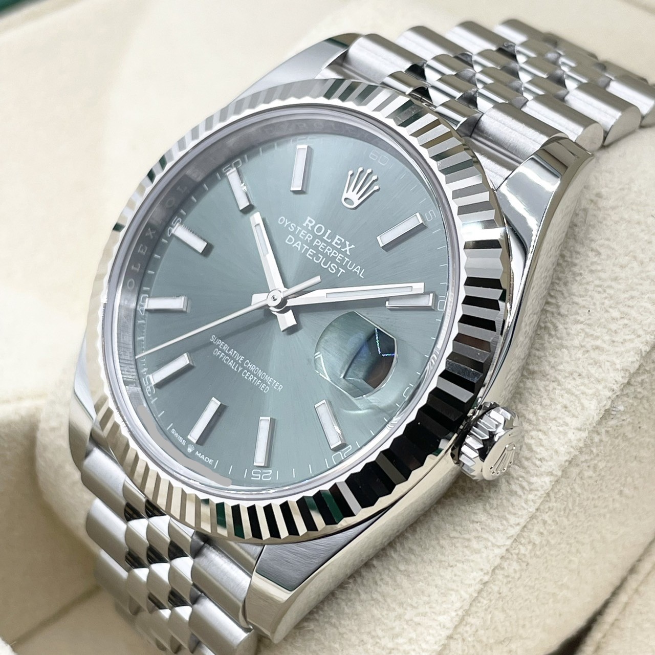 ����å��� �ǥ��ȥ��㥹�� 126334 �ߥ�ȥ��꡼�� ����ӥ꡼�֥쥹 41mm