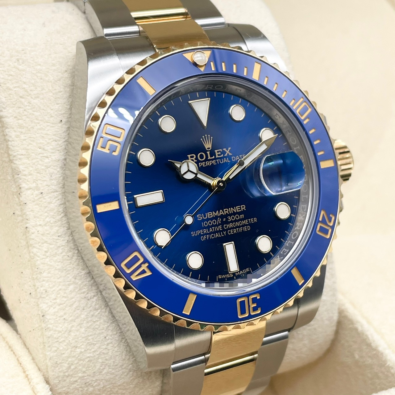 ����å��� ���֥ޥ꡼�ʡ��ǥ��� 116613LB �֥롼 40mm