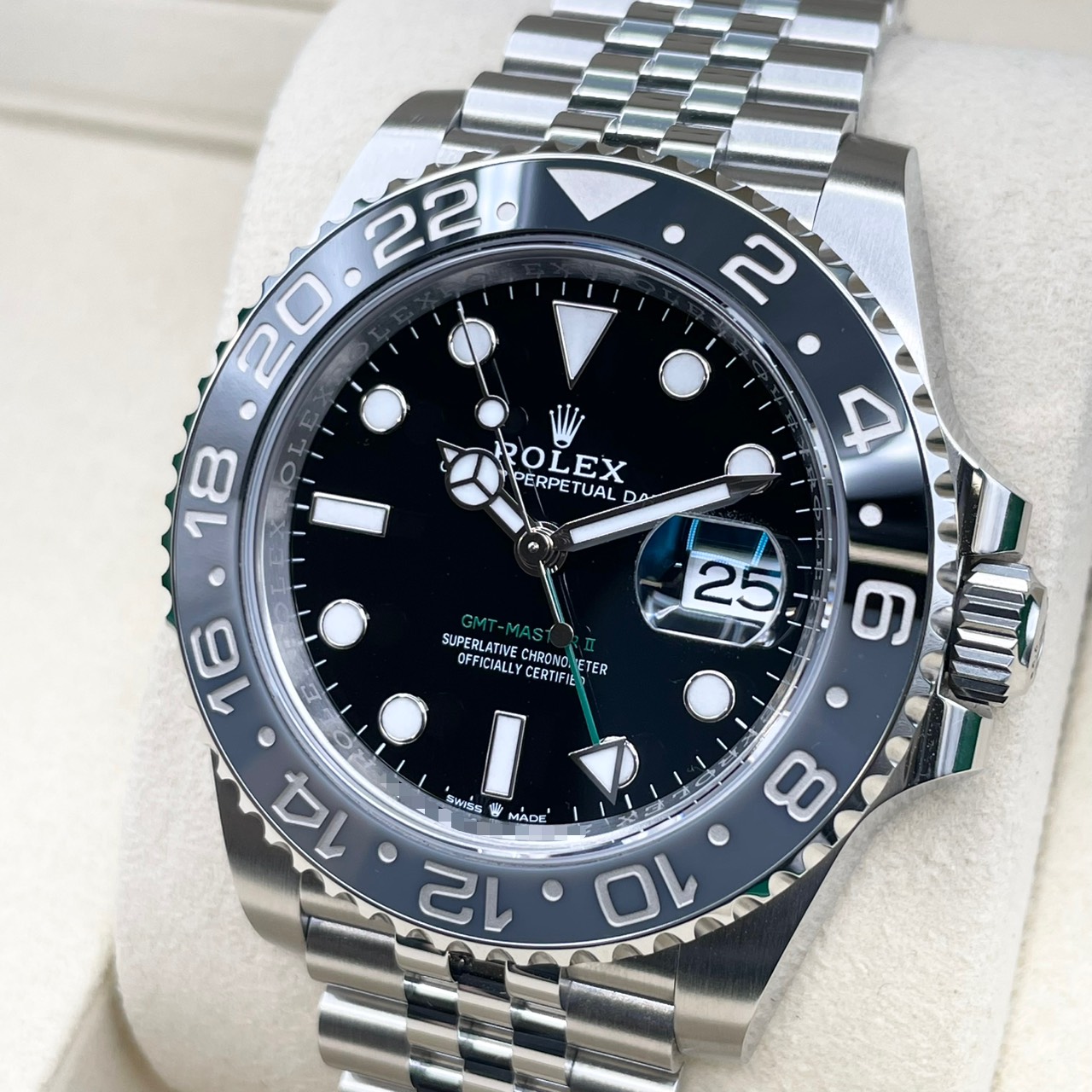 ���ݾڽ�����2026ǯ5��ۥ���å��� GMT�ޥ�����II 126710GRNR �֥�å� ����ӥ꡼�֥쥹 40mm