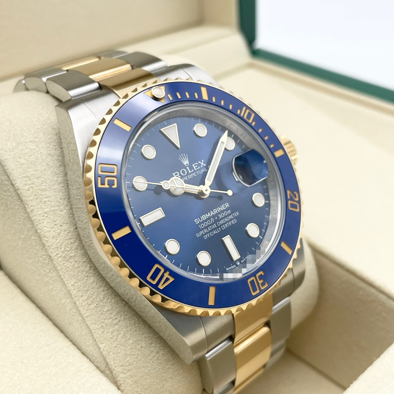 ����å��� ���֥ޥ꡼�ʡ��ǥ��� 126613LB �������֥롼 41mm