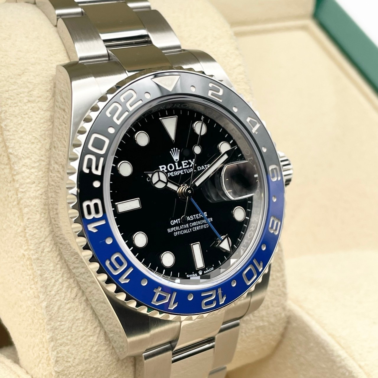 ����å��� GMT�ޥ�����II 126710BLNR �Хåȥޥ� �����������֥쥹 40mm