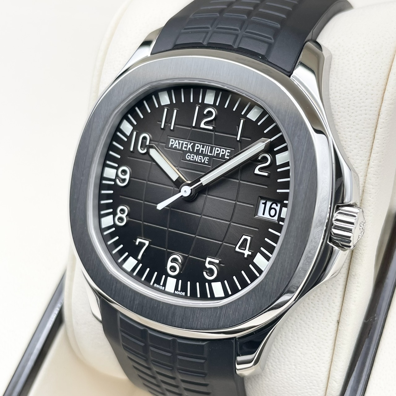 ���ݾڽ���°�ʴ������ۥѥƥå��ե���å� �������Ρ��� 5167A-001 �֥�å� 40.8mm ���ƥ�쥹