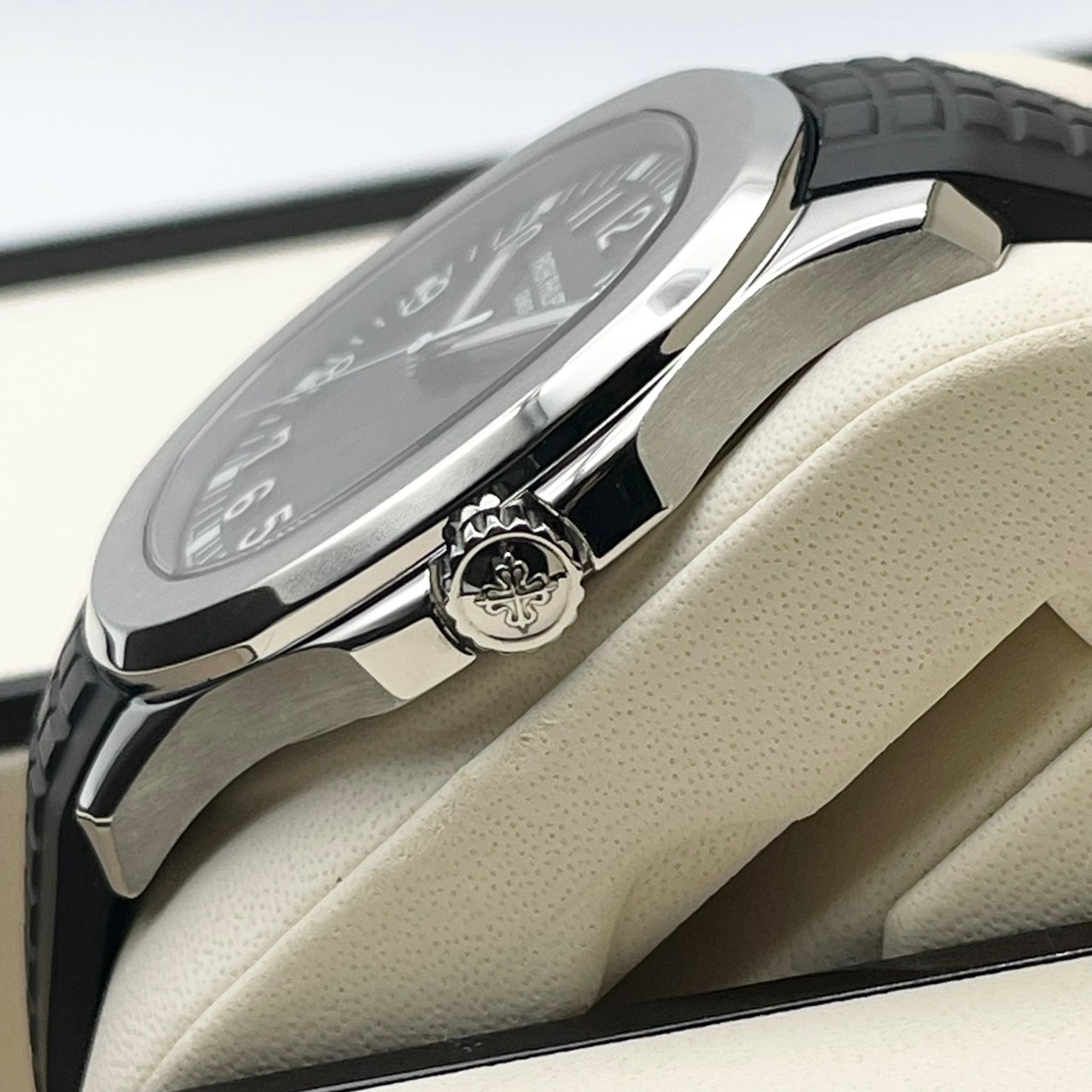 ���ݾڽ���°�ʴ������ۥѥƥå��ե���å� �������Ρ��� 5167A-001 �֥�å� 40.8mm ���ƥ�쥹