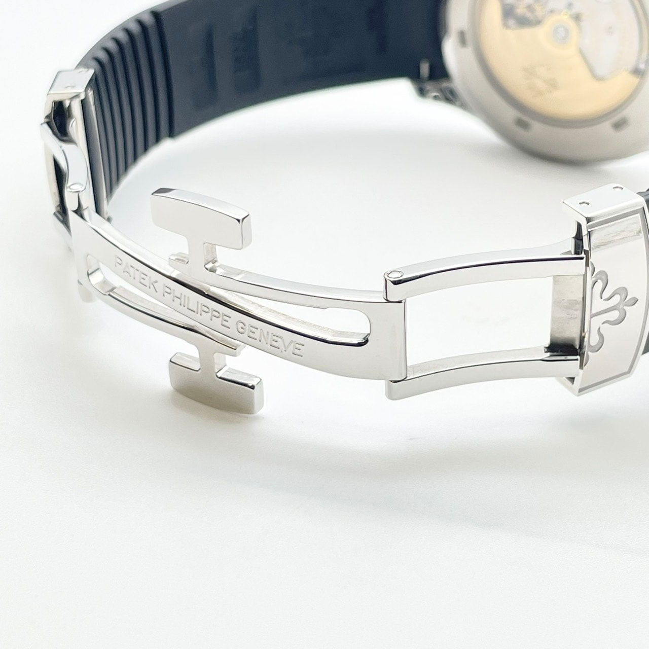 ���ݾڽ���°�ʴ������ۥѥƥå��ե���å� �������Ρ��� 5167A-001 �֥�å� 40.8mm ���ƥ�쥹