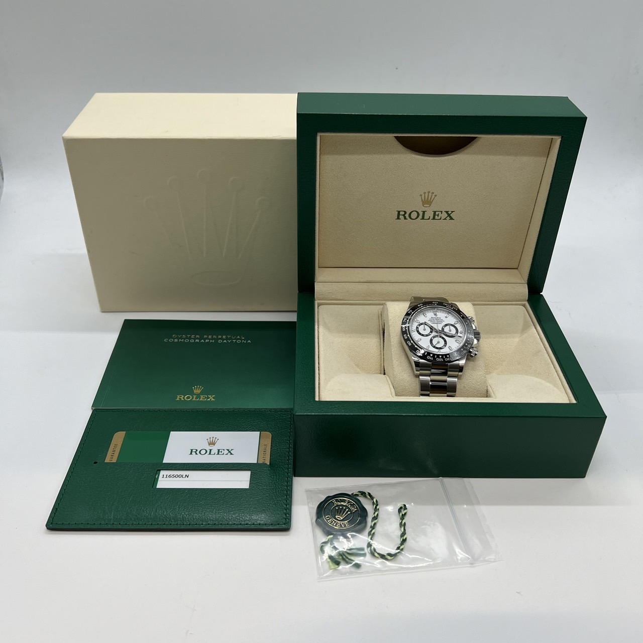 ����å��� �ǥ��ȥ� 116500LN �ۥ磻�� �����������֥쥹 40mm