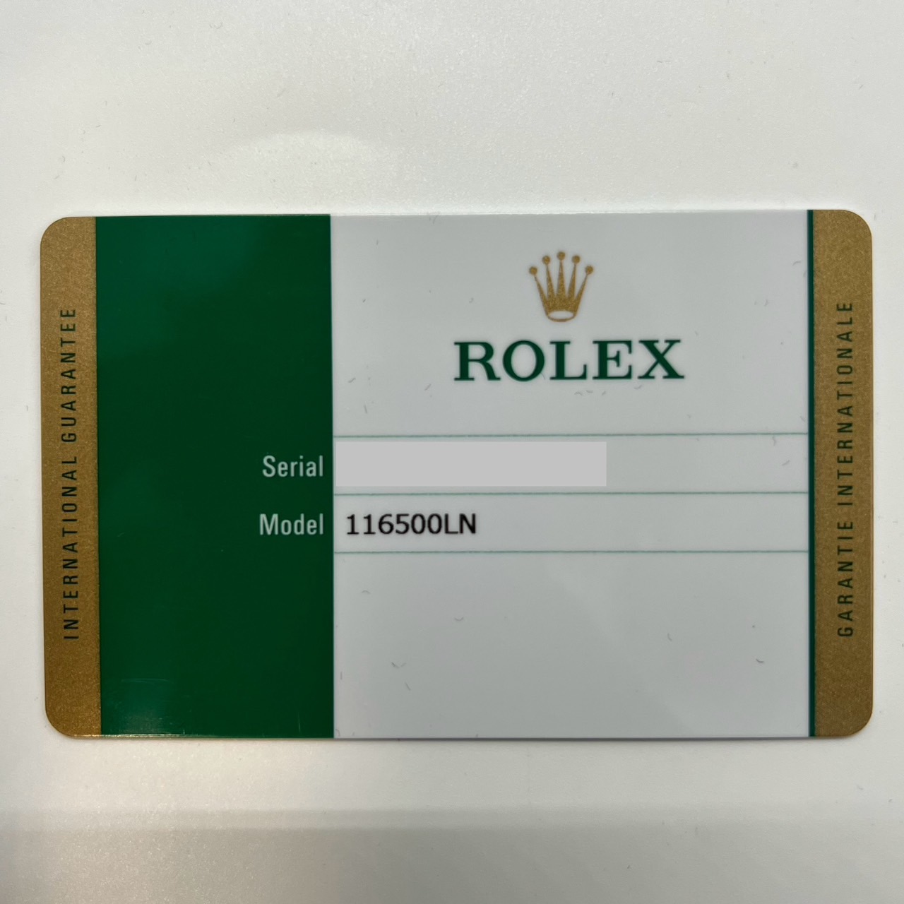 ����å��� �ǥ��ȥ� 116500LN �ۥ磻�� �����������֥쥹 40mm