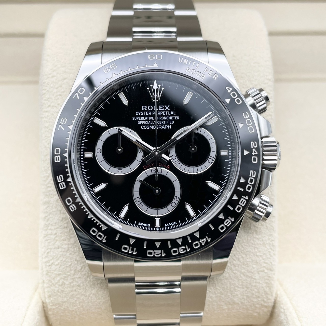 ����å��� �ǥ��ȥ� 126500LN  �֥�å� 40mm