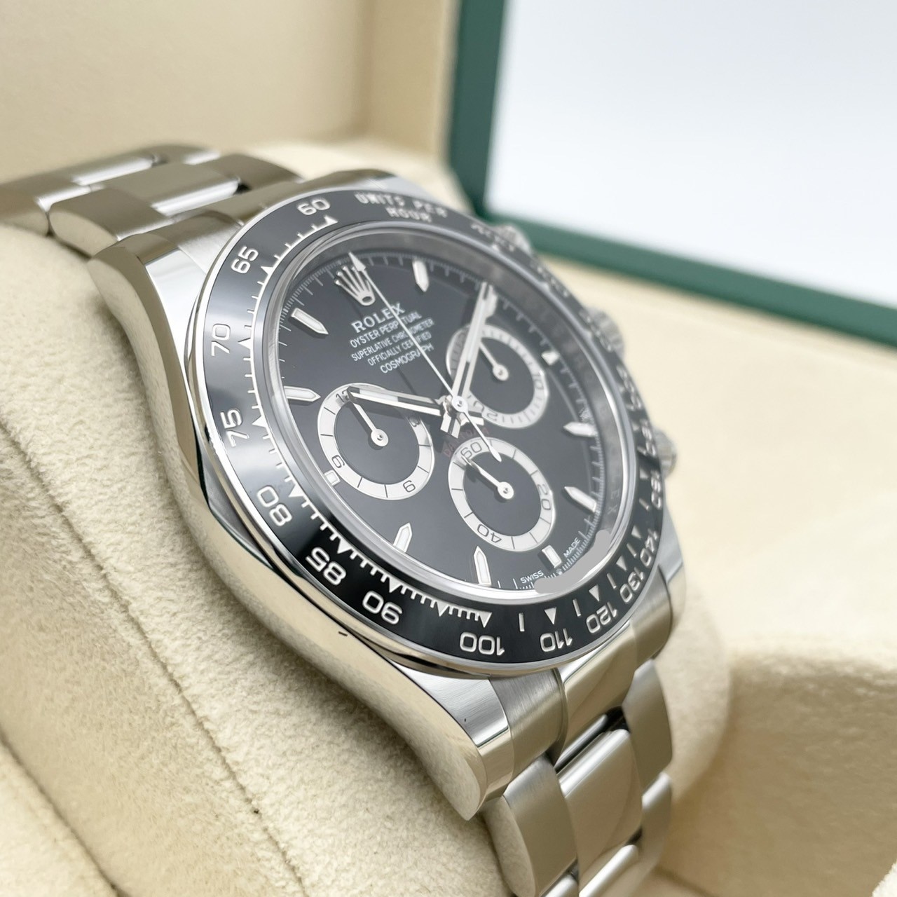 ����å��� �ǥ��ȥ� 126500LN  �֥�å� 40mm