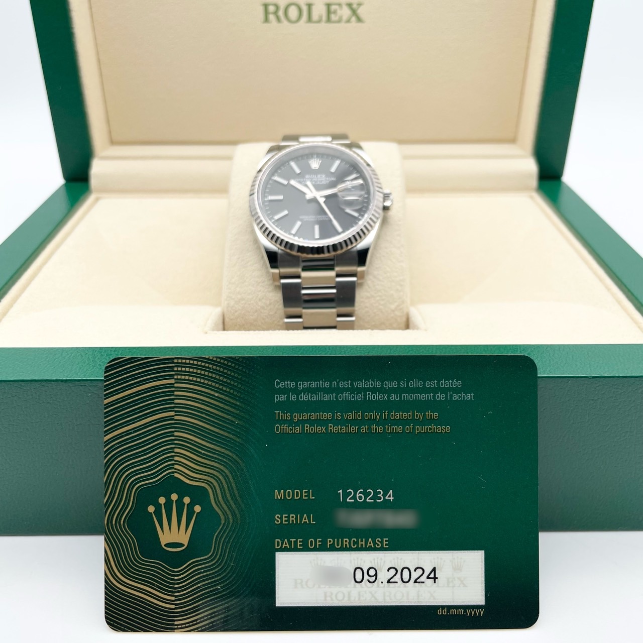 ����å��� �ǥ��ȥ��㥹�� 126234 �֥�å� �����������֥쥹 36mm