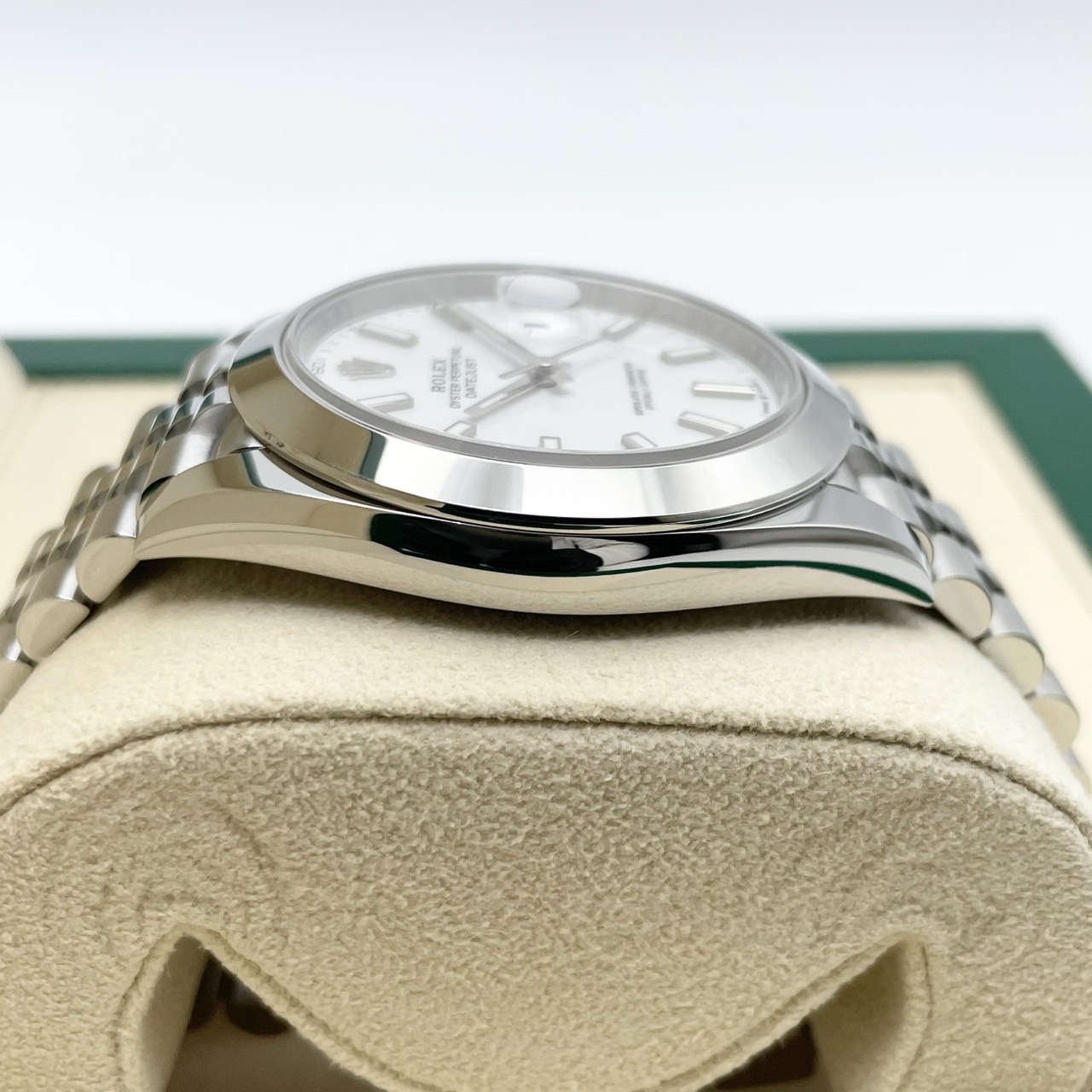 ����å��� �ǥ��ȥ��㥹�� 126300 �ۥ磻�� ���ƥ�쥹�������롡41mm